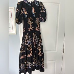 Zara toile midi dress
